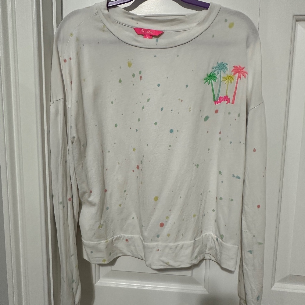 Lilly Pulitzer Sweatshirt Size Small